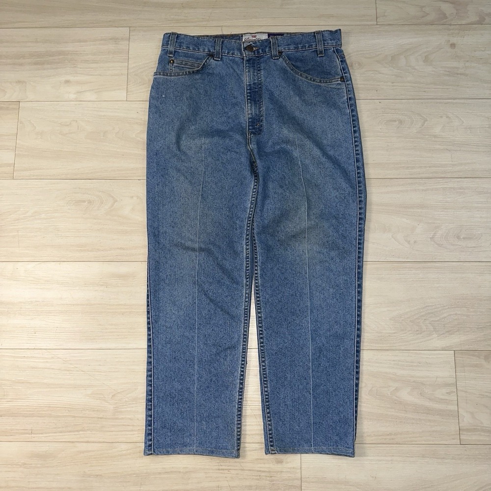 Levi's 540 Relaxed Fit Brown Tab Vintage Jeans Made In USA Size 32x27 Grunge Y2K